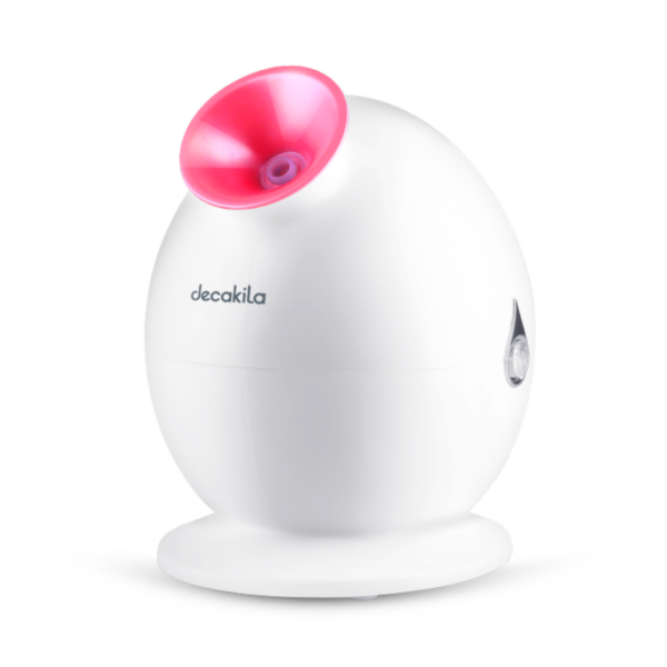 Decakila Facial Steamer 280W One-Touch Operation Ptc Ceramic Heater Is Used Removable Water Tank Anti-Slip Foot Design Kefs001W