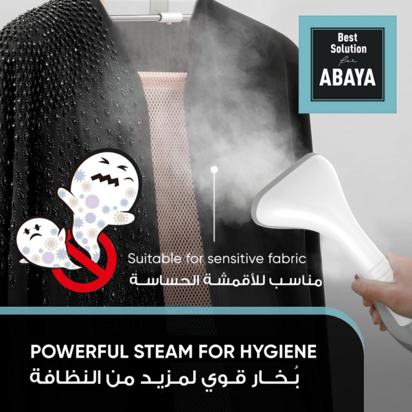 Nikai Steam Iron 1600W 280Ml Self-Cleaning Function Non-Stick Soleplate Vertical Steam Dry &Amp; Spray Options Adjustable Temp Indicator Light Variable Steam Control Nsi858Ax