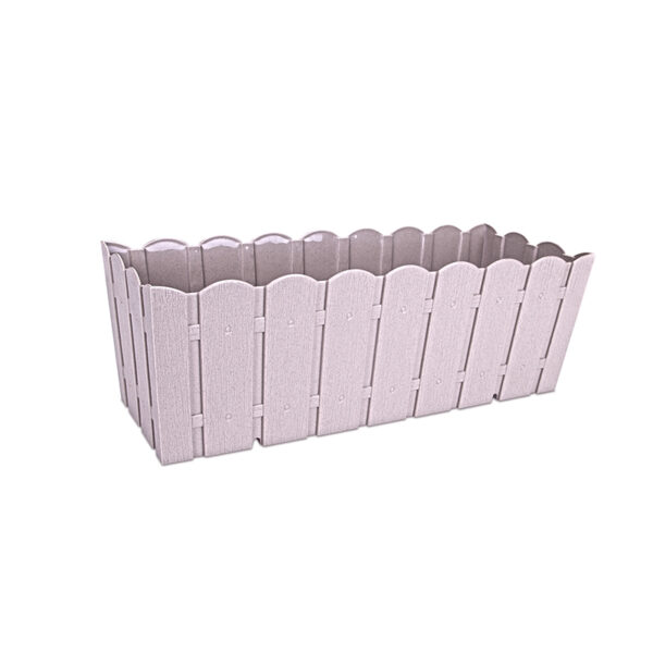 Ozenis Flower Pot 9L Rectangular With Detachable Hanger 48X16X15 Fence 633