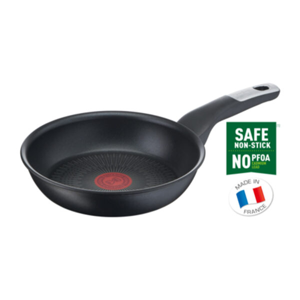 Tefal Unlimited Frypan 32Cm Titanium Non Stick Anti Scratch All Hobs Safe Non Stick G6 Unlimited Cast Aluminum G2550802