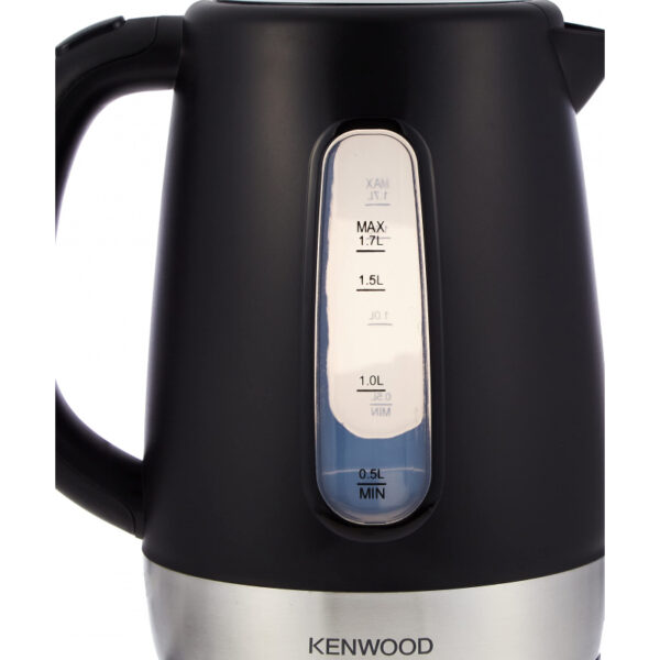 Kenwood Kettle 1.7L Cordless Electric Kettle 2200W With Auto Shut-Off &Amp; Removable Mesh Filter Internal Water Gauge Zjp01.Aobk
