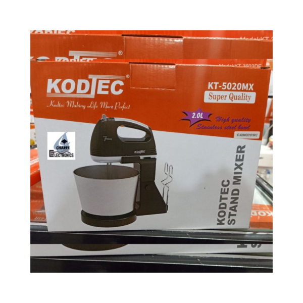 Kodtec Hand Mixer 250W With 2L Bowl &Amp; 7 Speeds 2 Attachments Kt-5020Mx