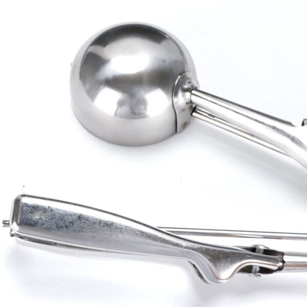 Ice Cream Scoop With Spring Mechanism Stainless Steel