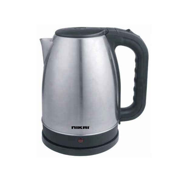 Nikai Electric Kettle 1.7L Stainless Steel 2200W With Filter And Boil Dry Protection With Auto-Shut Lid Nk420A