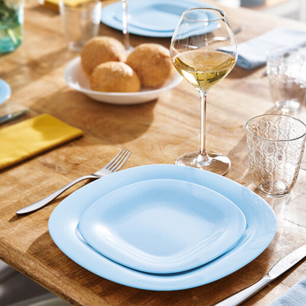 Luminarc Carine Light Turquoise Dessert Plate 19Cm 6Pcs P4246