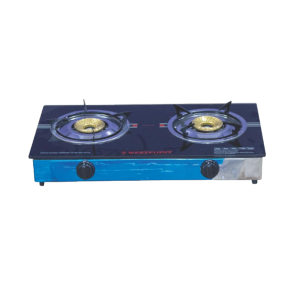 Westpoint Gas Stove 2 Burner Glass Top Wtil-2817.Gig