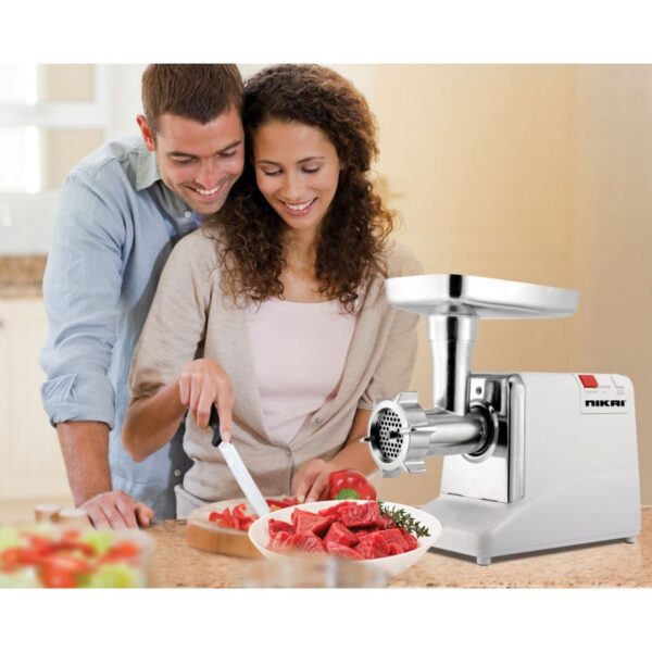 Nikai Meat Grinder 2400W 2 Steel Blades Nmg745U