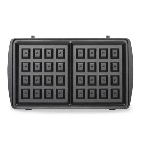 Kenwood Sandwich Maker 3 In 1 Sandwich Grill/Griddle Waffle Dual Plate Press For Toasties Easy To Use &Amp; Clean Non-Stick Plates Compact Size Bread Toaster Smm01.A0Bk
