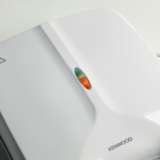 Kenwood Sandwich Maker 1200W 4 Slice Non-Stick Fixed Griddle Plates  SMP50.000WH