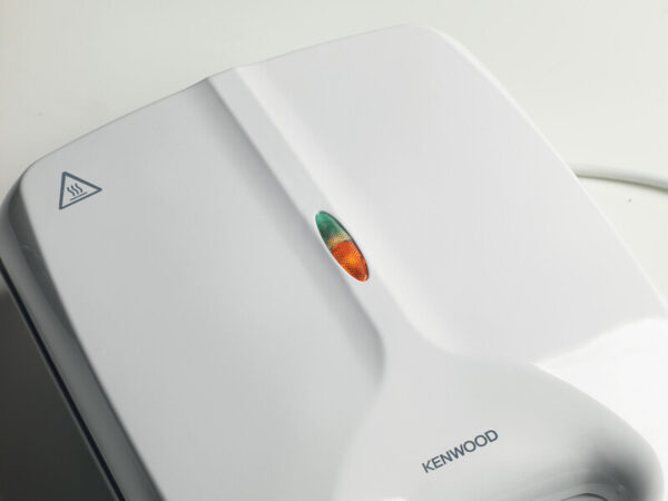 Kenwood Sandwich Maker 1200W 4 Slice Non-Stick Fixed Griddle Plates  Smp50.000Wh