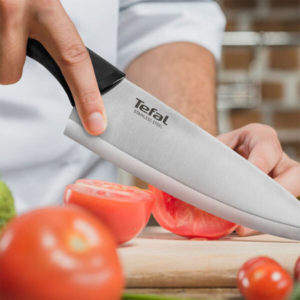 Tefal Comfort Chef Knife 15Cm Ideal For Slicing &Amp; Chopping All Types Of Food High Perfo