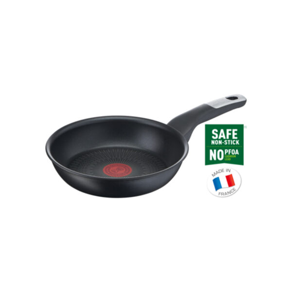 Tefal Unlimited Frypan 24Cm Titanium Non Stick Anti Scratch All Hobs Safe Non Stick G6 Unlimited Cast Aluminum G2550402