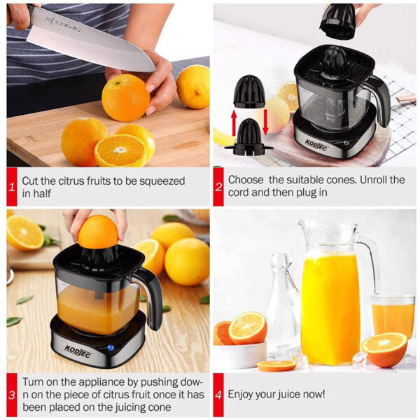 Kodtec Citrus Juice Extractor 40W 1.2L Kt-3022Jc