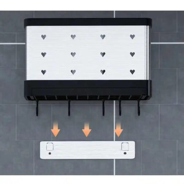 Nadstar Cutlery Set Holder Rack For Kitchen &Amp; Home Kitchen Wall Mount Hp12-200