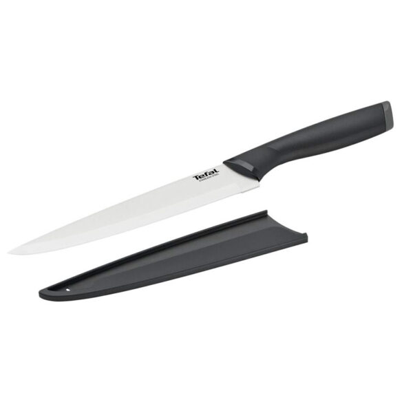Tefal Comfort Slicing Knife 20Cm Ideal For Slicing &Amp; Chopping All Types Of Food High Performance Stainless Steel K2213704