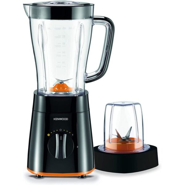 Kenwood Blender 2L Plastic Jar 500W With Mill &Amp; 2 Speed Pulse &Amp; Ice Crush Function Blp15.150Bk