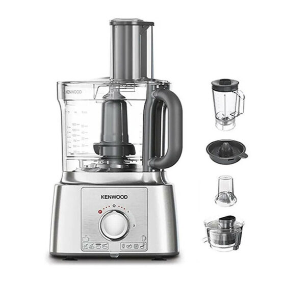 Kenwood Food Processor 1000W Multi-Functional With 3 Stainless Steel Disks Blender Grinder Mill Juicer Extractor Whisk Dough Maker Citrus Juicer Fdp65.750Wh