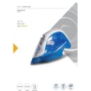 Kenwood Steam Iron 2200W with Ceramic Soleplate Anti-Drip Anti-Calc Self Clean Continuous Steam Burst Spray Function STP60.000WB