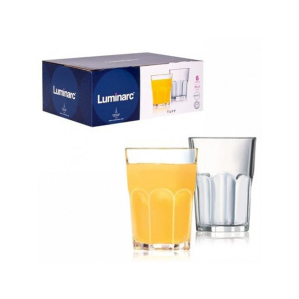Luminarc Tumbler 6Pcs Plain Tuff Highball 41Cl/410Ml Q2245