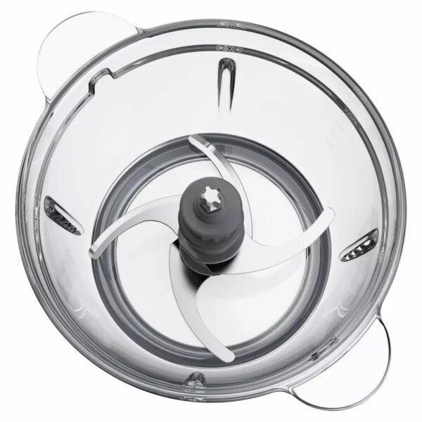Kenwood Chopper 500W Electric Food Chopper With 600Ml Bowl Quad Blade System Stainless Steel Control System Ice Chopper Glass Bowl Chp62.400Si
