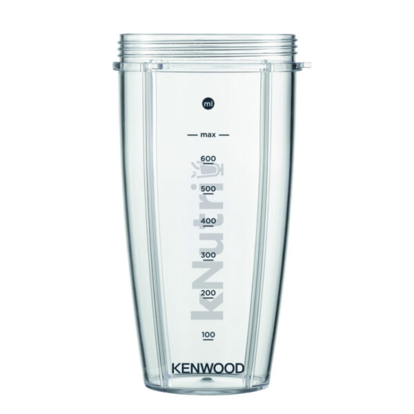 Kenwood Personal Blender 600W Smoothie Blender/Smoothie Maker 600W With 2 X 700Ml &Amp; 600Ml Tritan Smoothie2Go Bottle And Lid Ice Crush Function Bsp70.180Sl