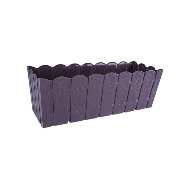 Ozenis Flower Pot 9L Rectangular With Detachable Hanger 48X16X15 Fence 633