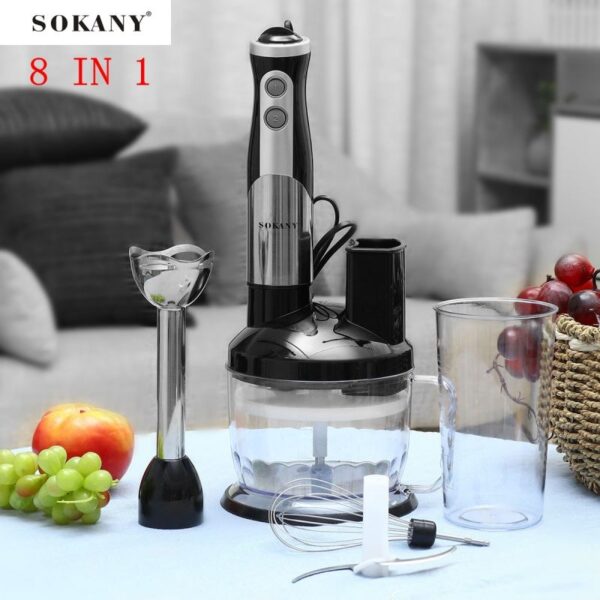 Sokany Food Processor 8In1 700W