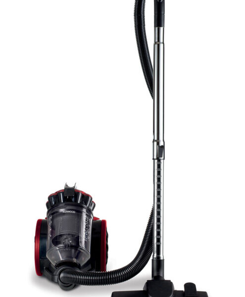 Kenwood Vacuum Cleaner 2000W Multi Cyclonic Bagless Canister Vacuum Cleaner 3L With 5M Cable Multi Surface Anti Bacteria Pet Care For Home & Office VBP70.000BR