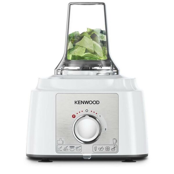 Kenwood Food Processor 1000W Multi-Functional With 3 Stainless Steel Disks Blender Grinder Mill Juicer Extractor Whisk Dough Maker Citrus Juicer Fdp65.750Wh