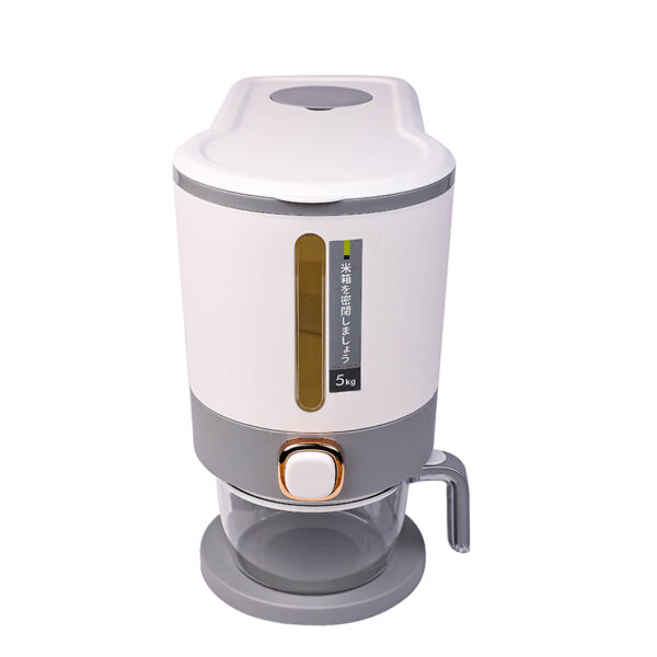 Nadstar Rice Bucket 5Kg Food Grain Storage Container Large Capacity Storage Box 950-2021-5