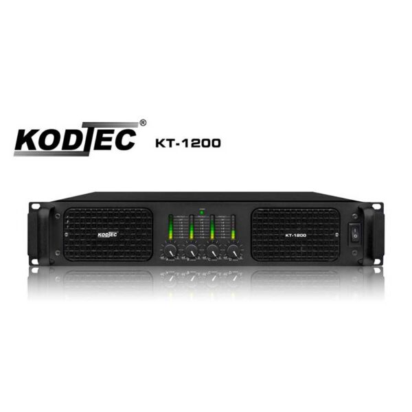 Kodtec Professional Music Power Amplifier Receiver 1200W Kt-1200
