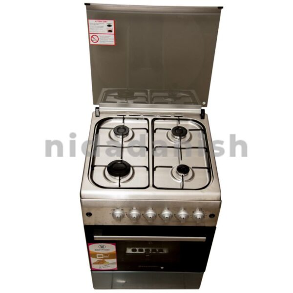 Westpoint Cooker 60X60Cm Full Gas 4 Gas Burners Auto Inox Wclr6640G0I