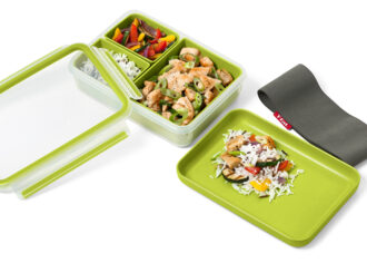 Tefal Masterseal Food Storage 1.2L With Compartments Air Tight Plastic Container Lunchb