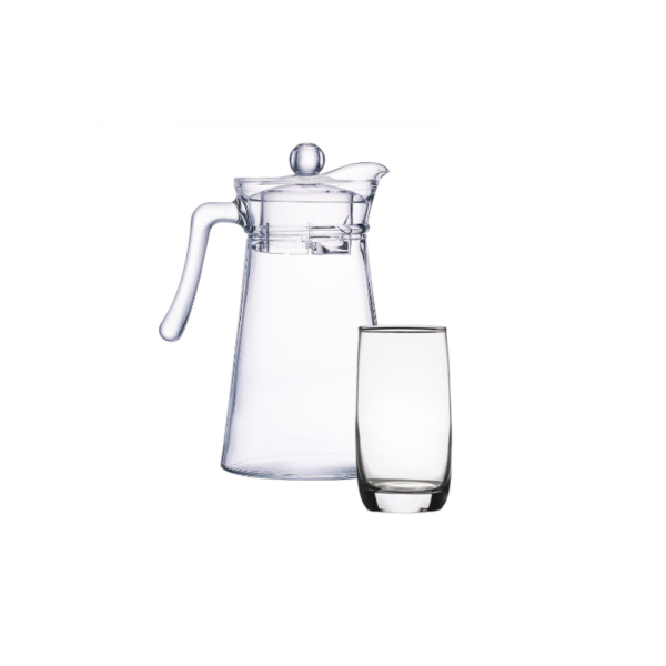 Luminarc Vigne &Amp; Kone Plain 7Pc Water Set V3947