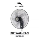 Dolphin Wall Fan 20'' 5 Blades 3 Speeds UW-2065