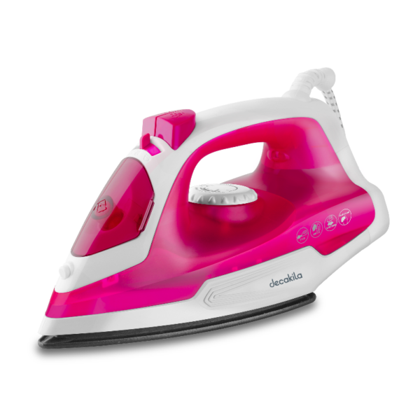 Decakila Steam Iron 1200W Water Tank Capacity 200Ml Without Auto-Off Function Steam Boost:0.8G/Shot Vertical Jet Steam Temp Control Keen002R