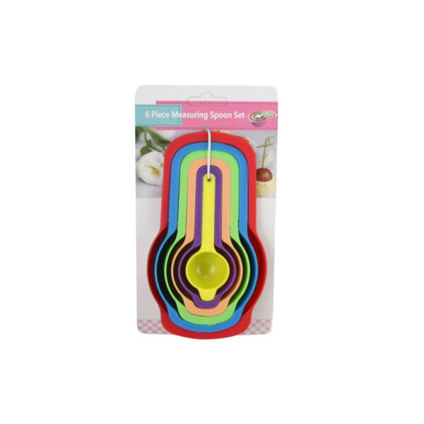 Measuring Cups &Amp; Spoons 6Pc Set Plastic For Baking &Amp; Cooking