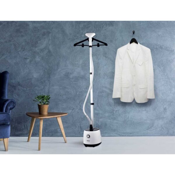 Nikai Garment Steamer 1600W 1.8L Duration Of Steam 50Min 45S Preheat 2L Water Tank Floor Standing Plastic Ngs566A