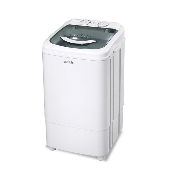 Decakila Washing Machine 7Kg Wash Top Load Single Tub Capacity Wash Timer Wash Drain Selector Lint Filter Kedm004W