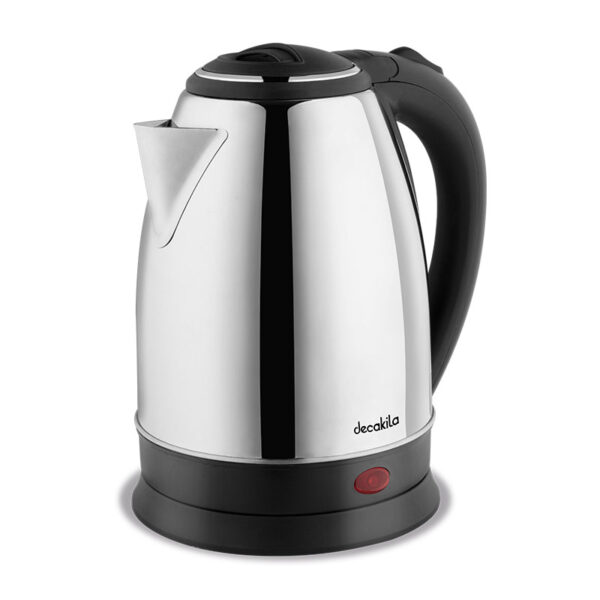Decakila Kettle 1.8L Electric Jug 1500W 201 Stainless Steel Boil Dry Protection Cord-Storage &Amp; Anti-Slip Feet Design Kekt031M