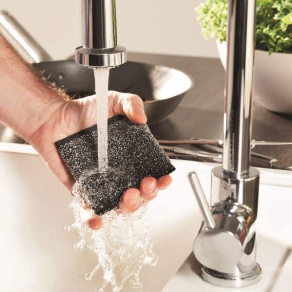 Elefan Sponge Oxo Magic Inox Sponge 2Pcs Set 11X10X45Cm Elf0X01
