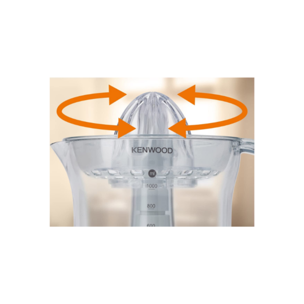 Kenwood Citrus Juicer 40W Juice Extractor With 1L Transparent Juice Jug Dust Cover 2 Way Rotation Cord Storage For Home Office Restaurant &Amp; Cafeteria Je280A