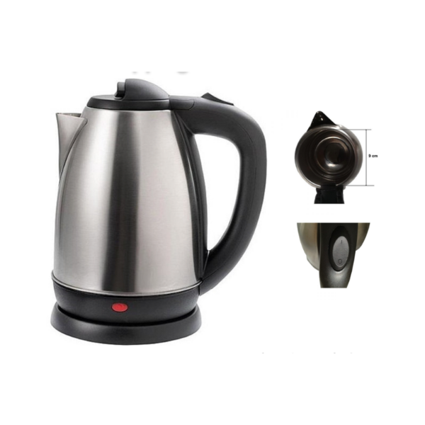 Kodtec Electric Water Kettle 1.8L 1500W Silver Kt-5018