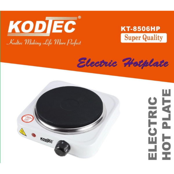 Kodtec Electric Hot Plate 1000W Single Kt-8506Hp