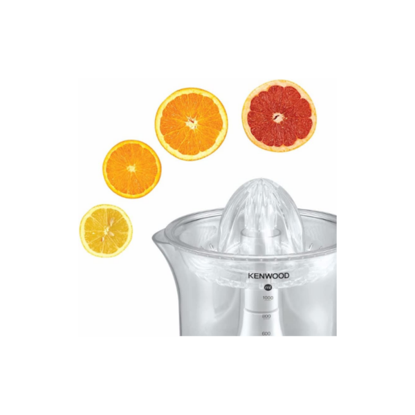 Kenwood Citrus Juicer 40W Juice Extractor With 1L Transparent Juice Jug Dust Cover 2 Way Rotation Cord Storage For Home Office Restaurant &Amp; Cafeteria Je280A