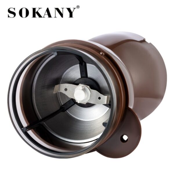 Sokany Electric Coffee Grinding Machine 100G 180W Brown Sm-3016