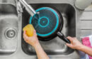 Tefal Easy Cook Frypan 26cm Titanium Non Stick Thermo Signal 100% Safe Cooking Pan Suitable for All Heat Sources Except Induction B5540502