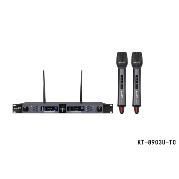 Kodtec Wireless Microphone Rechargeable With Travel Case Kt-8903U-Tc