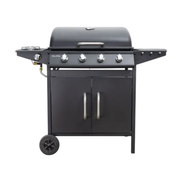 Decakila Barbeque Gas Grill 11.6Kw Height 82Cm Cooking Area 63×37Cm Kmgs006B