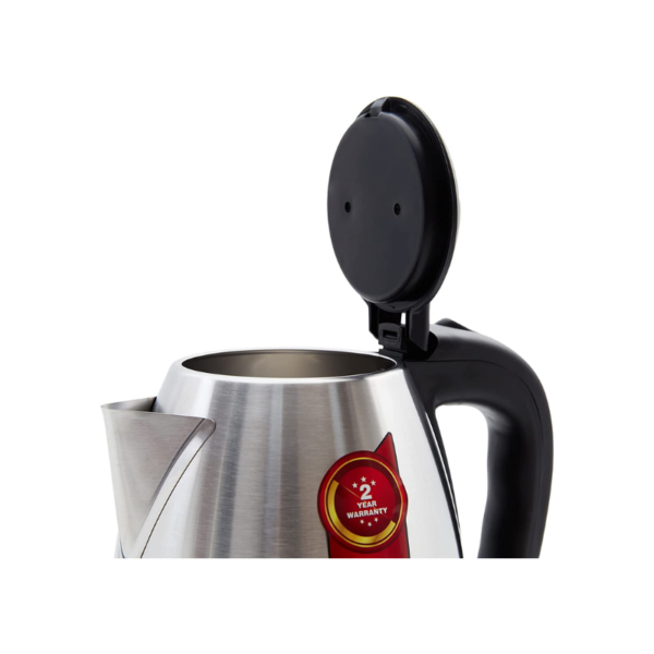 Nikai Electric Kettle 1.7L Stainless Steel 2200W With Filter And Boil Dry Protection With Auto-Shut Lid Nk420A